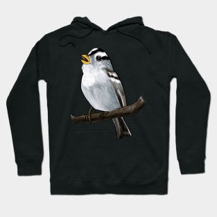 White-crowned Sparrow Hoodie